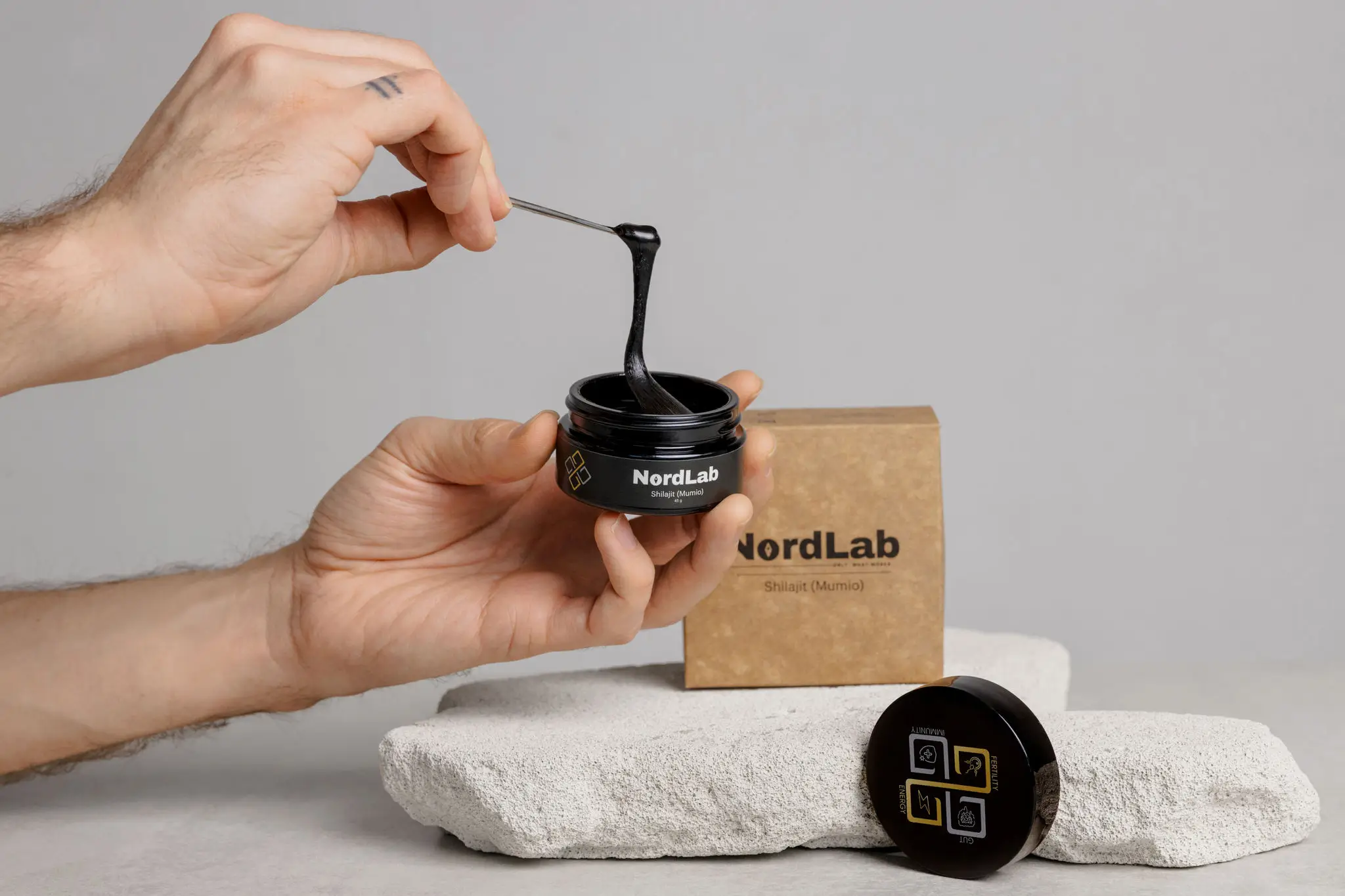 Resina de Shilajit Nordlab