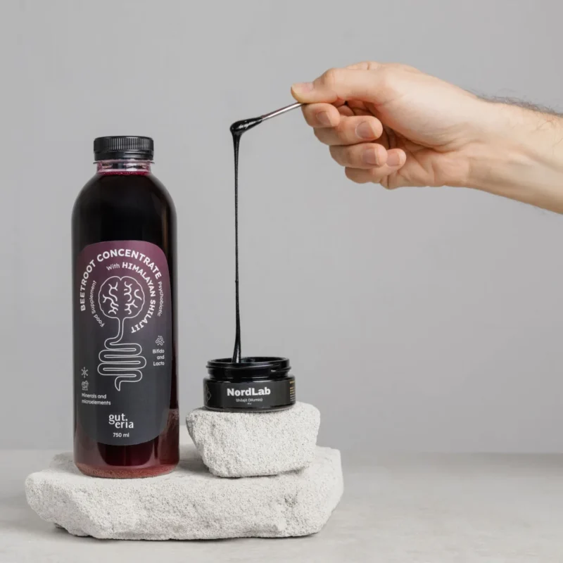 guteria-750-shilajit-2 Guteria probiótico líquido com resina de Shilajit dos Himalaias